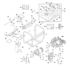 Part Location Diagram of 707239 Briggs and Stratton Bolt